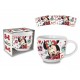 TAZZA LARGA JUMBO MINNIE MOUSE DISNEY IN CERAMICA CONFEZIONE REGALO BAMBINA