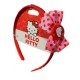 Cerchietto per Capelli Hello Kitty con Fiocco 3D – Accessorio Moda per Bambine