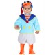  Costume Paperino per Bambini - Taglie da 13 a 36 Mesi - Perfetto per Carnevale e Feste a Tema