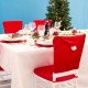 COPRISEDIA NATALIZIO BABBO NATALE 50X67CM ROSSO