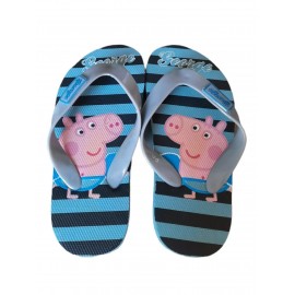 Infradito Bambini Peppa Pig George – Ciabatte Mare Spiaggia in Gomma, Comode e Resistenti, Taglia 23-24