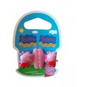 Pinze-Pinzette Fermagli per capelli Peppa Pig  2pz accessori moda Bambina