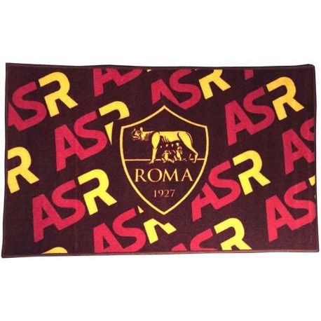 Tappeto Antiscivolo A.S. Roma 70x110 cm Giallo-Rosso | Prodotto Ufficiale per Tifosi