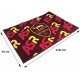 Tappeto Antiscivolo A.S. Roma 70x110 cm Giallo-Rosso | Prodotto Ufficiale per Tifosi