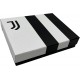 Portafoglio Juventus Ufficiale in Pelle Nero – Accessorio da Viaggio Unisex per Adulti, 12,5x9,5x2 cm