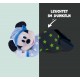 Disney Pupazzo Topolino Sleep Well +0 mesi - Peluche 30 cm con Tutina che si Illumina al Buio, Idea Regalo per Neonati