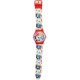 Orologio Analogico Mickey Mouse Disney con Cinturino in Gomma – Idea Regalo Bambino in Scatola di Latta Colorata