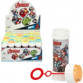 Bolle di sapone Avengers Marvel60ml idea regalo compleanno regalini fine festa Bambino