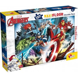 Puzzle Double-Face Avengers Marvel 150 Pezzi - Gioca e Colora il Tuo Supereroe Preferito!