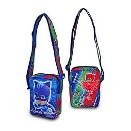 Borsetta con Tracolla Verticale PJMasks Catboy, per Bambini, 14 cm, Ideale per Passeggio e Tempo Libero