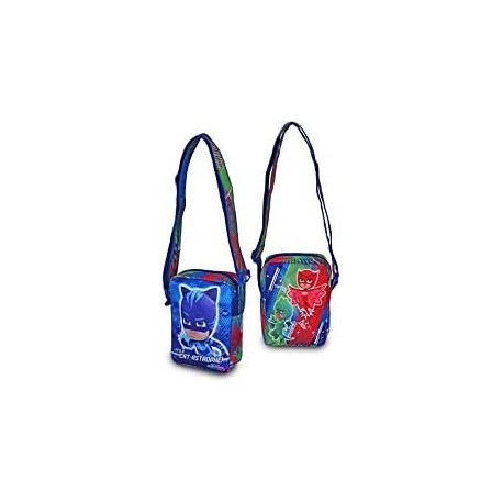 Borsetta con Tracolla Verticale PJMasks Catboy, per Bambini, 14 cm, Ideale per Passeggio e Tempo Libero