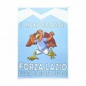 Maxi Quaderni 20+1 Rigatura 5mm,Fogli Forza Lazio  Carta 80gr, Confezione da 10 Pezzi