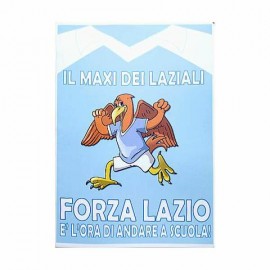 Maxi Quaderni 20+1  Rigatura A Fogli Forza Lazio  Carta 80gr, Confezione da 10 Pezzi