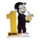 Sagoma in Polistirolo Curioso Come George Con Numero Personalizzata Compleanno Festa e Party Disney cm 70