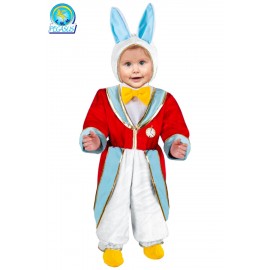 VESTITO COSTUME Maschera di CARNEVALE NEONATO - BIANCONIGLIO