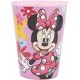 Bicchiere in Plastica Minnie Disney 260 ml per Bambine, Perfetto per Scuola e Tempo Libero