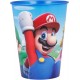 Bicchiere Plastica Super Mario Bros Nintendo 260 ml Scuole e tempo libero Bambina