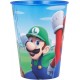 Bicchiere Plastica Super Mario Bros Nintendo 260 ml Scuole e tempo libero Bambina