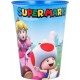 Bicchiere Plastica Super Mario Bros Nintendo 260 ml Scuole e tempo libero Bambina