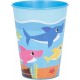 Bicchiere in Plastica Baby Shark 260 ml per Bambini - Ideale per Scuola e Tempo Libero