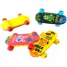 Gomma Sagomata Skateboard 6x7 cm - Perfetta per Regalini Fine Festa, Scuola e Gadget Bambini