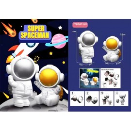 Set di Bussolotti Astronauti Assortiti 4x4x3,5 cm per Bambini – Idee Gadget per Compleanno e Regalini di Fine Festa