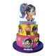 Torta Scenografica Venellope Disney Personalizzabile - Decorazione Compleanno Bambina con Nome e Età