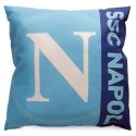 Cuscino Quadrato SSC Napoli 40x40 cm - Prodotto Ufficiale per Arredo Cameretta e Salotto