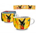 Tazza Larga Jumbo da Latte - Bing Bunny Coniglietto - In Ceramica - Confezione Regalo  Bambini