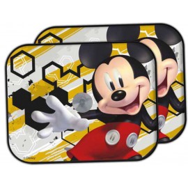 Coppia Tendine Laterali Parasole Auto Disney Mickey Topolino - 44x36 cm per Bambini