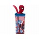 Bicchiere con cannuccia ripiegabile Hulk Marvel personaggio 3D Bpa Free 360 ml Bambino