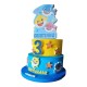 Torta Scenografica Baby Shark in Polistirolo Personalizzabile - Compleanni e Altri Eventi