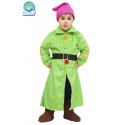 Costume di Carnevale per Bambini Cucciolo dei Sette Nani con Cappello e Accessori  Descrizione del prodotto: