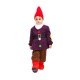 Costume di Carnevale per bambini Eolo dei Sette Nani con cappello e accessori