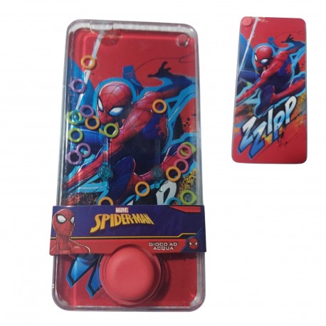 Gioco d'Acqua Spiderman Marvel per Bambini Idea Regalo Fine Festa