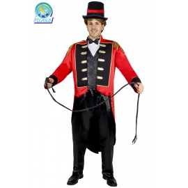 Costume Domatore del Circo per Adulti – Vestito di Carnevale Elegante con Accessori