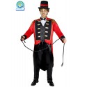 Costume Domatore del Circo per Adulti – Vestito di Carnevale Elegante con Accessori