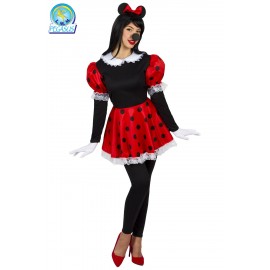 ABITO COSTUME Maschera di CARNEVALE Adulti TOPOLETTA Minnie