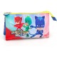 Astuccio PJ Masks con 3 Scomparti Zip Capiente e Resistente per Scuola e Viaggi 22x13 cm