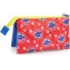 Astuccio PJ Masks con 3 Scomparti Zip Capiente e Resistente per Scuola e Viaggi 22x13 cm