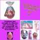 Uovo di Pasqua Sorpresone Gigante Bambina Unicorno Magico cm 42 infrangibile Resistente