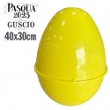 Guscio Uovo di Pasqua Vuoto XXL – Contenitore Grande per Sorpresone – Colore Giallo 30x40x30 cm