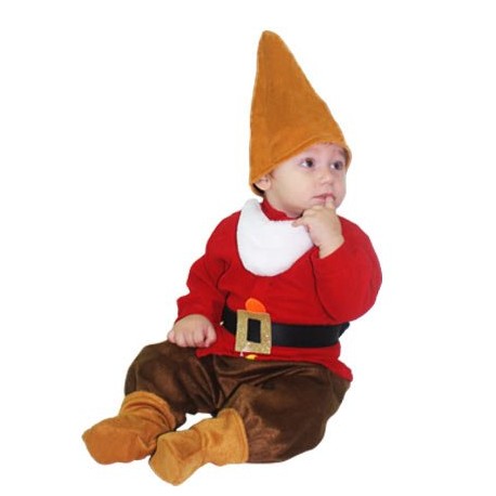 Costume da Brontolo per Bambino | Abito Travestimenti Carnevale 3-12 Mesi