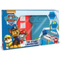 "Set Stampa e Timbri Paw Patrol per Bambini - Timbrini in Legno e Gomma Naturale, Inchiostro Lavabile