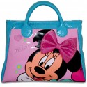 Borsa Passeggio Disney Minnie con Fiocco 3D per Bambina - Dimensioni 25x15x12 cm