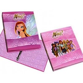 COPERTINA ANELLI A4 WINX SCUOLA ELEMENTARE BAMBINA