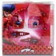 ACCESSORI CAPELLI LADY BUGS  DISNEY MIRACULES CONFEZIONE REGALO 5 PEZZI