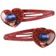 ACCESSORI CAPELLI LADY BUGS  DISNEY MIRACULES CONFEZIONE REGALO 5 PEZZI