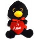 Pelouche Pupazzo Sweet Heart Pinguino con Cuore 15 cm - Idea Regalo Perfetta per San Valentino e Occasioni Speciali