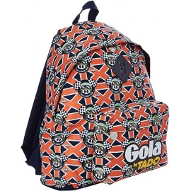 "Zaino Scuola Medie Superiori Gola Classic Harlow Motocross, Dimensioni 40x30x13 cm"